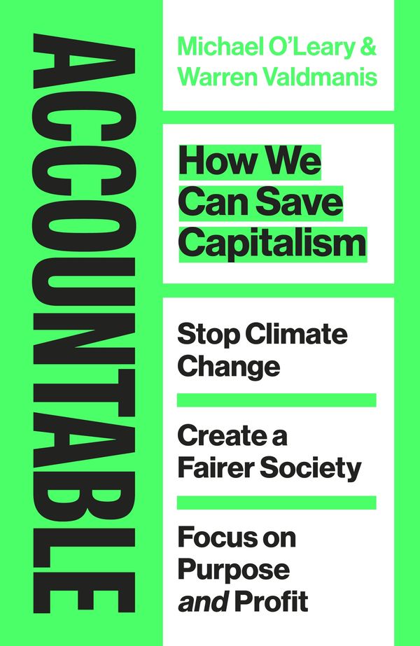 Cover Art for 9780241460337, Accountable: How we Can Save Capitalism by Warren Valmanis, O'Leary, Michael