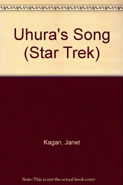 Cover Art for 9780859976039, Uhura's Song by Janet Kagan