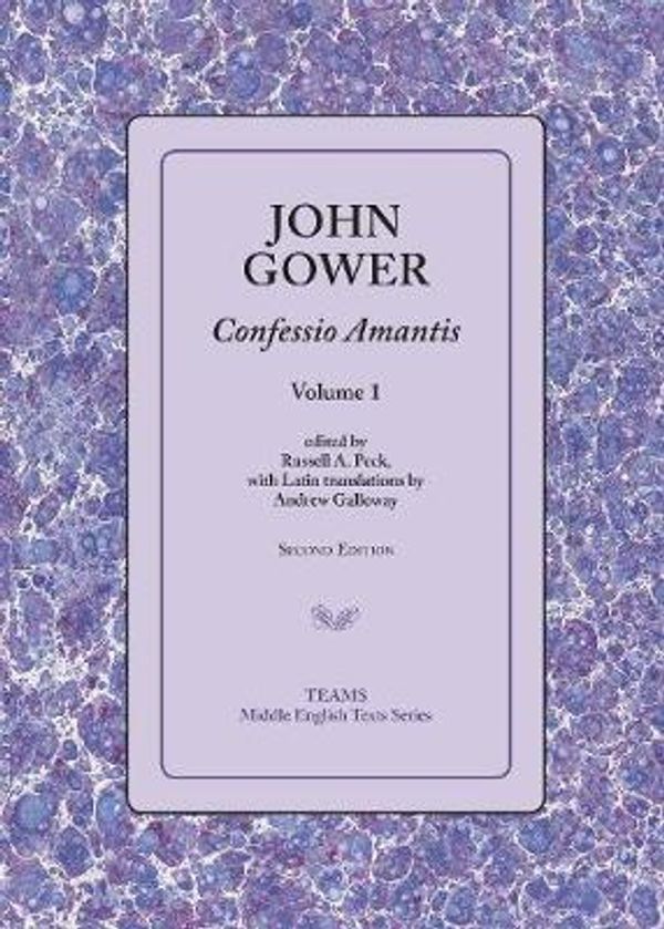 Cover Art for 9781580441025, Confessio Amantis by John Gower