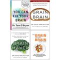 Cover Art for 9789123854097, You Can Fix Your Brain [Hardcover], Grain Brain, Brain Maker, No Grain Smarter Brain Body Diet Cookbook 4 Books Collection Set by Tom O'Bryan, David Perlmutter, Iota