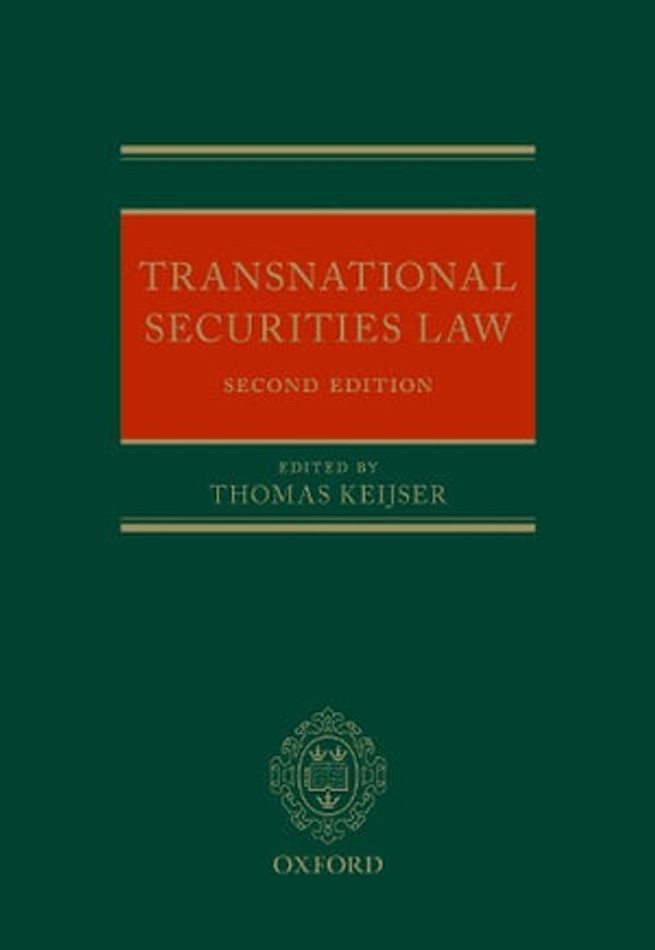 Cover Art for 9780192855510, Transnational Securities Law 2e by Unknown