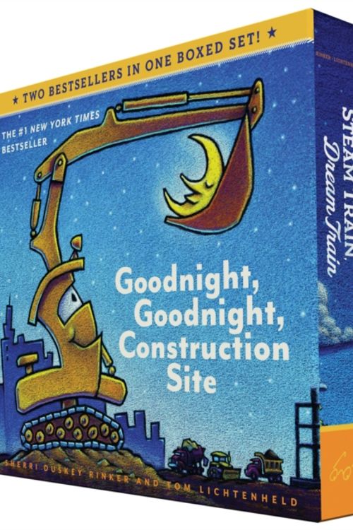 Cover Art for 9781452146980, Goodnight, Goodnight, Construction Site / Steam Train, Dream Train by Sherri Duskey Rinker