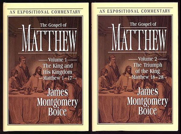 Cover Art for B00205W7M2, The Gospel of Matthew, An Expositional Commentary (2 Volume Set) The King and His Kingdom; Triumph of the King by James Montgomery Boice