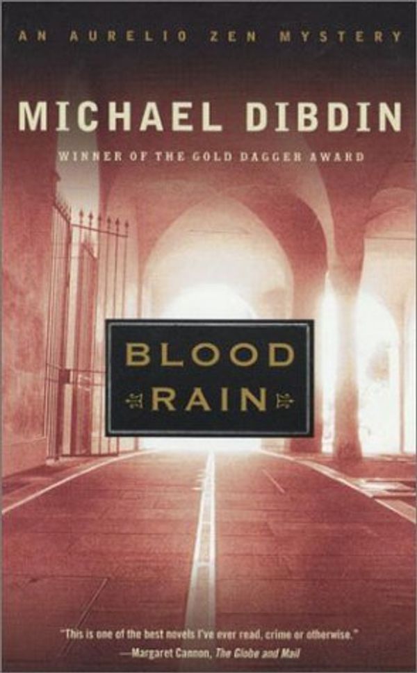 Cover Art for 9780385259378, Blood Rain by Michael Dibdin