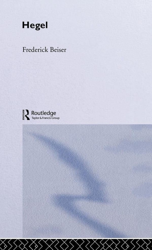 Cover Art for 9780203087053, Hegel by Frederick Beiser