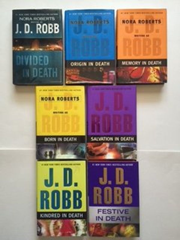 Cover Art for B01COAP8IM, J. D. Robb (Set of 7) Festive in Death; Kindred in Death; Salvation in Death; Born in Death... by J. D. Robb (Nora Roberts)