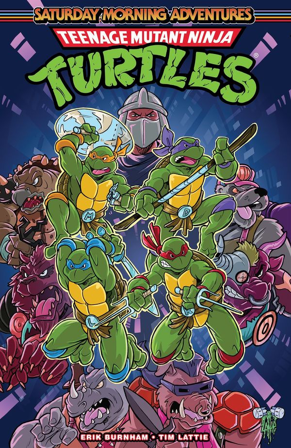 Cover Art for 9781684059867, Teenage Mutant Ninja Turtles: Saturday Morning Adventures, Vol. 1 (Teenage Mutant Ninja Turtles, 1) by Burnham, Erik, Lattie, Tim