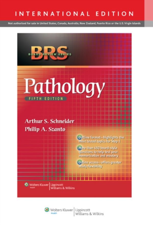 Cover Art for 9781451188899, BRS Pathology by Arthur S. Schneider, Philip A. Szanto