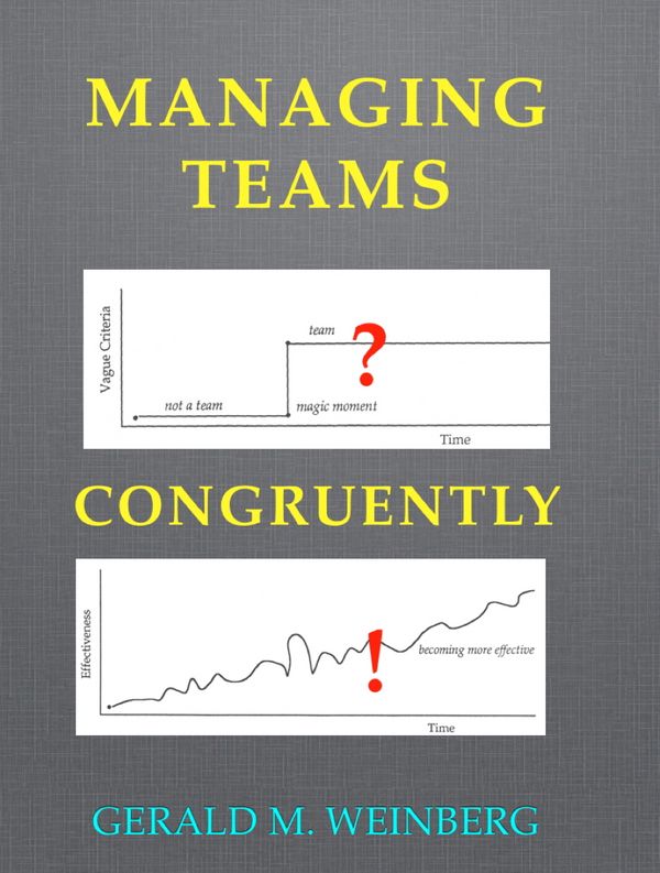 Cover Art for 9781458008947, Managing Teams Congruently by Gerald M. Weinberg