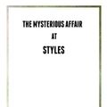 Cover Art for 9781973825067, The Mysterious Affair at Styles by Agatha Christie