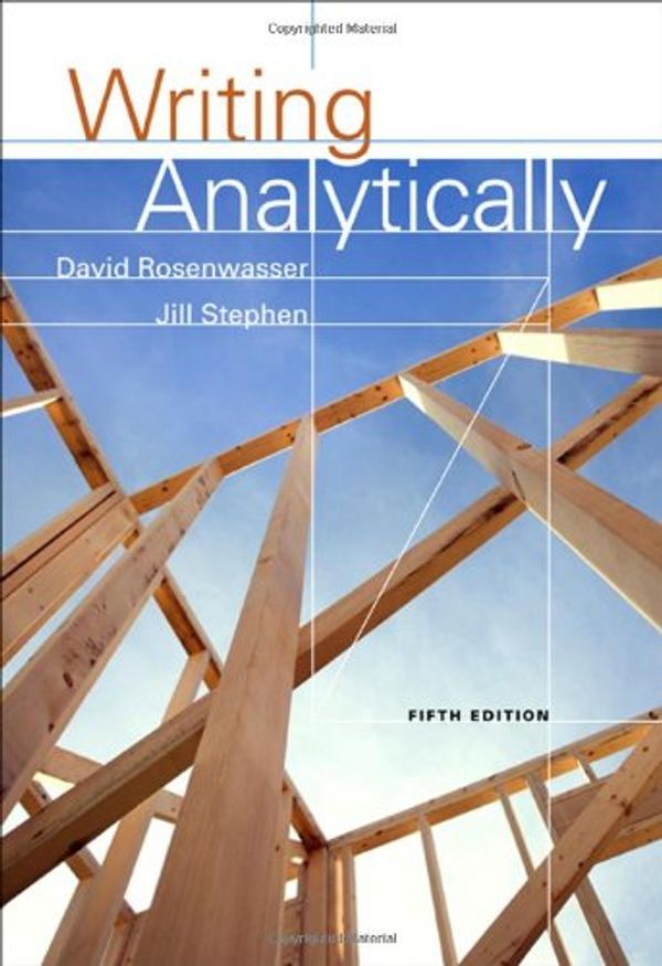 Cover Art for 9781413033106, Writing Analytically by David Rosenwasser