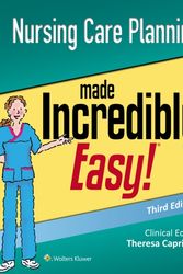 Cover Art for 9781496382566, Nursing Care Planning Made Incredibly EasyMade Incredibly Easy by Lippincott Williams & Wilkins