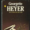 Cover Art for 9780586027660, No Wind of Blame by Georgette Heyer