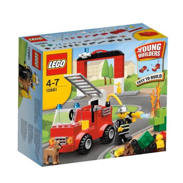 Cover Art for 5702014972476, My First LEGO Fire Station Set 10661 by Lego