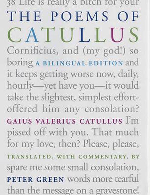 Cover Art for 9780520242647, The Poems of Catullus by Gaius Valerius Catullus