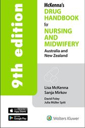 Cover Art for 9781925058130, Australia and New Zealand McKenna's Drug Handbook for Nursing and Midwifery 9th edition by Mirkov McKenna