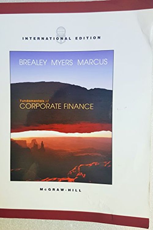 Cover Art for 9780071215589, Fundamentals of Corporate Finance by Myers Marcus Brearley