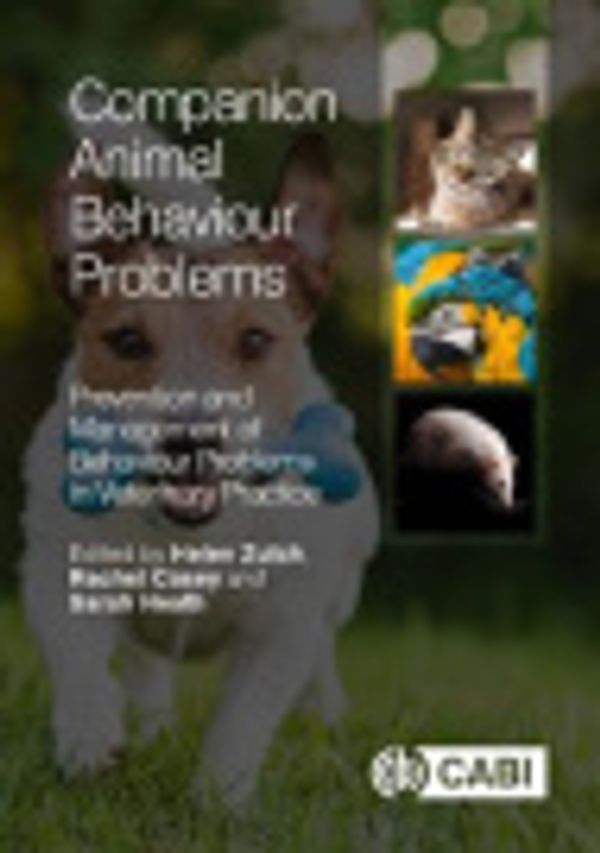 Cover Art for 9781780643472, Companion Animal Behaviour Problems by David Ryan