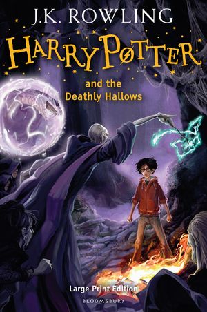 Cover Art for 9780747591085, Harry Potter and the Deathly Hallows large print edition by J. K. Rowling