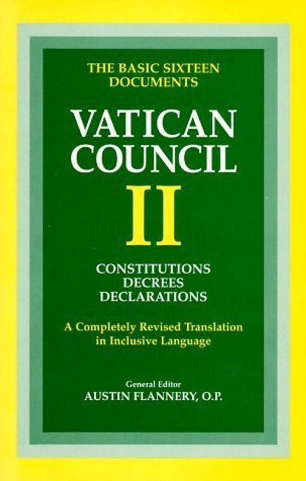 Cover Art for 9780802806871, Vatican Council II by Austin Flannery