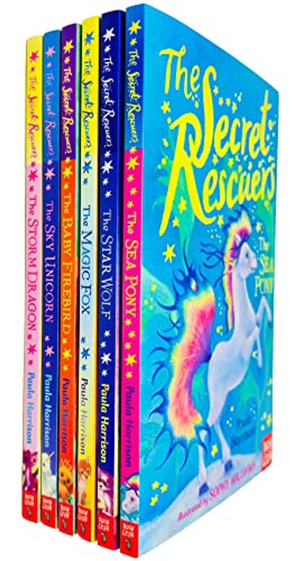 Cover Art for 9781839944086, The Secret Rescuers Series Books 1 - 6 Collection Set by Paula Harrison (The Storm Dragon,The Sky Unicorn,The Baby Firebird,The Magic Fox,The Star Wolf & The Sea Pony) by Paula Harrison