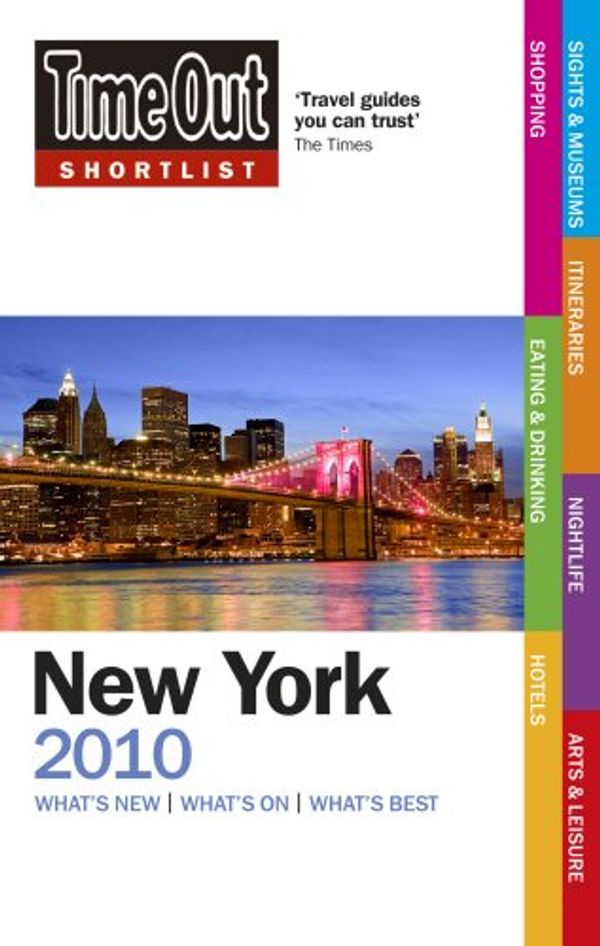 Cover Art for 9781846701368, "Time Out" Shortlist New York 2010 by Time Out Guides Ltd