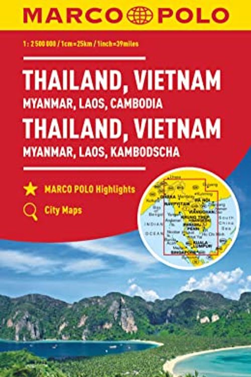 Cover Art for 9783829739481, Thailand, Vietnam, Laos, Cambodia Marco Polo Map by Marco Polo