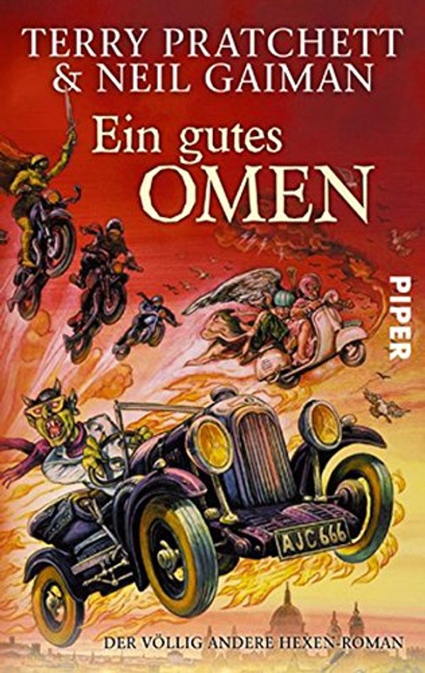 Cover Art for 9783492285056, Ein gutes Omen by Terry Pratchett, Neil Gaiman