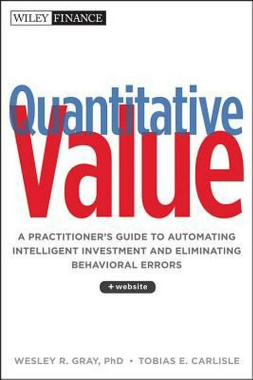 Cover Art for 9781118328071, Quantitative Value by Wesley R. Gray