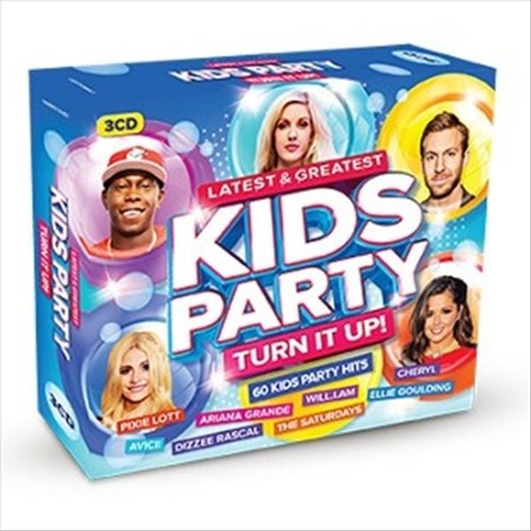 Cover Art for 0698458935724, Various Artists - Latest & Greatest Kids Party , Turn It Up CD by Unknown