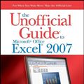 Cover Art for 9780470377536, The Unofficial Guide to Microsoft Office Excel 2007 by Julia Kelly