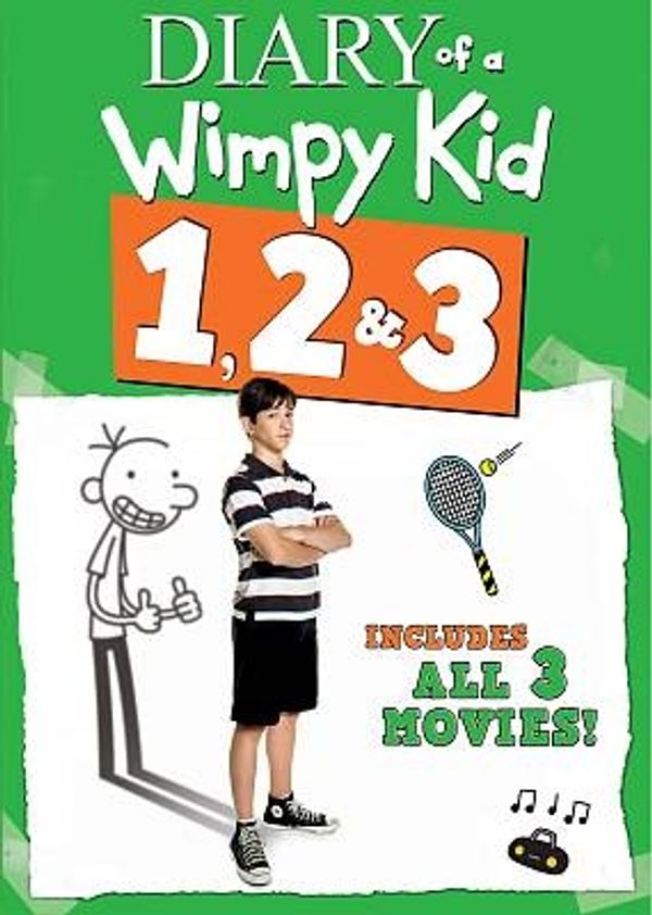 Cover Art for 0024543892380, Diary of a Wimpy Kid 1/2/3 by Unknown