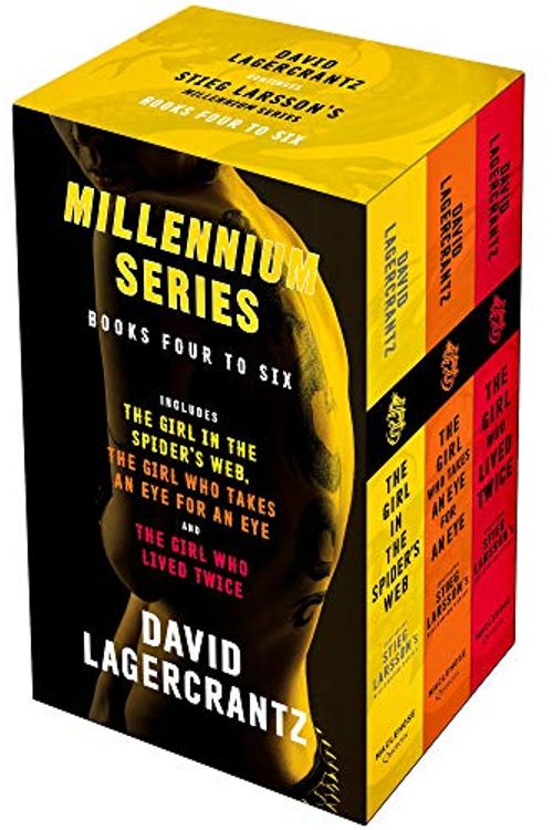 Cover Art for 9781529412550, Millennium series 3 Books Collection Box Set by David Lagercrantz (Books 4 - 6) (The Girl in the Spider's Web, The Girl Who Takes an Eye for an Eye & The Girl Who Lived Twice) by David Lagercrantz