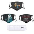 Cover Art for 9788711433201, 3PCS Undertale Adjustable Dust and Sunscreen Bandanas Sports Outdoor Balaclavas Comfortable Face Cover with 6 Filters by Stephenie Meyer