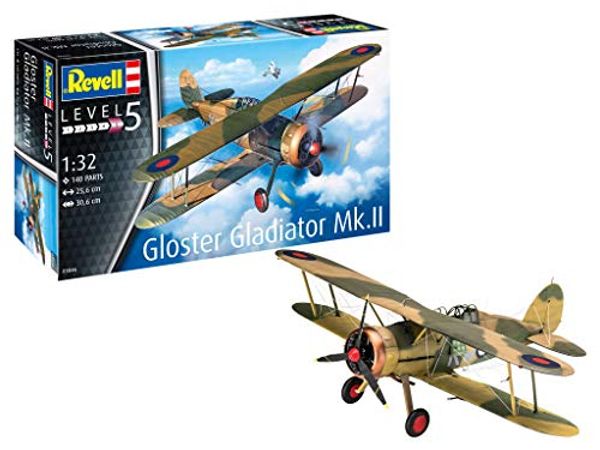 Cover Art for 4009803038469, Revell 03846 Gloster Gladiator Mk. II, Flugzeugmodell 1:32, 26,2 cm Model Kit, Unvarnished by Unknown