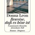 Cover Art for B00XDGVV10, Beweise, Dass Es Boese Ist by Leon, Donna (2007) Paperback by X