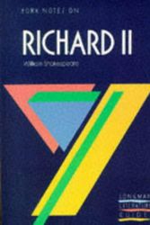 Cover Art for 9780582037601, York Notes on Richard II By William Shakespeare Pb by N H Keeble