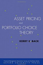 Cover Art for 9780195380613, Asset Pricing and Portfolio Choice Theory by Kerry Back