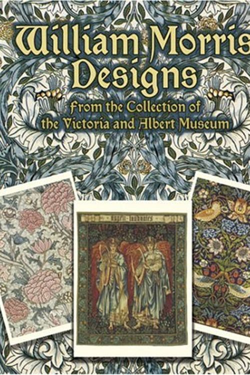 Cover Art for 9780486261058, William Morris Designs: From the Collection of the Victoria & Albert Museum (Card Books) by William Morris