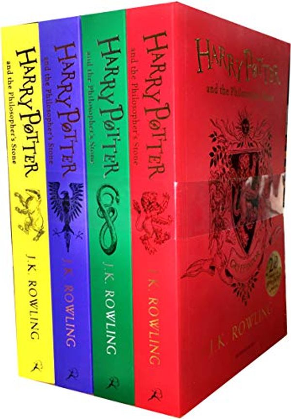 Cover Art for 9789526532264, Harry Potter and the Philosopher's Stone 4 Books Collection Set by J.K. Rowling (Slytherin, Ravenclaw, Gryffindor, Hufflepuff) by J.K. Rowling