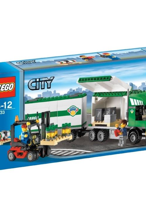 Cover Art for 0673419102414, Truck & Forklift Set 7733 by LEGO