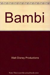 Cover Art for 9780791700785, Bambi by Walt Disney Productions; Walt Disney