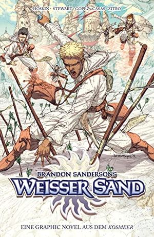 Cover Art for 9783741622908, Brandon Sandersons White Sand - Weißer Sand by Brandon Sanderson, Rik Hoskin, Julius Gopez