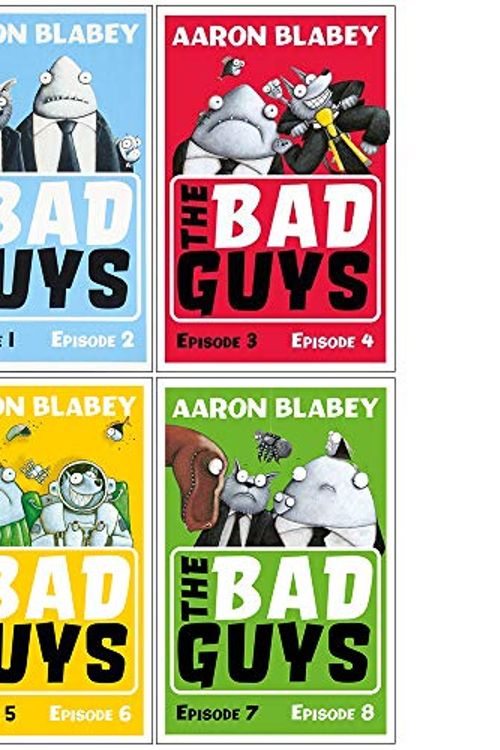 Cover Art for 9789123792665, The Bad Guys Episodes 1-8 Collection 4 Books Set by Aaron Blabey by Aaron Blabey
