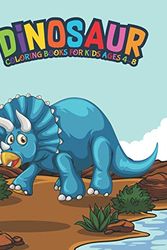 Cover Art for 9781679050909, Dinosaur Coloring Books For Kids Ages 4-8: Fantastic Dinosaur Coloring Kids Book with 50 Diplodocus, Tyrannosaurus, Apatosaurus, Mosasaur, ... Boys, Girls Cartoon Dinosaur Colouring Book by A Design Creation