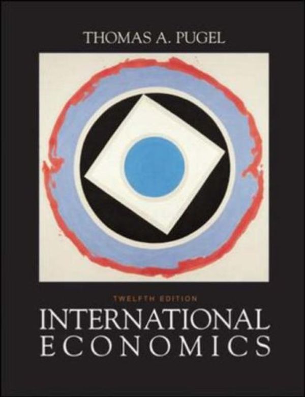 Cover Art for 9780071198752, International Economics by Thomas Pugel