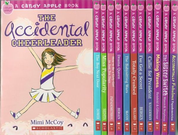 Cover Art for 9780545175432, Candy Apple 12-Book Set, Books 1-12 (The Accidental Cheerleader, The Boy Next Door, Miss Popularity, How to Be a Girly Girl in Just Ten Days, Drama Queen, The Babysitting Wars, Totally Crushed, I've Got a Secret, Callie for President, Making Waves, The Si by Lara Bergen
