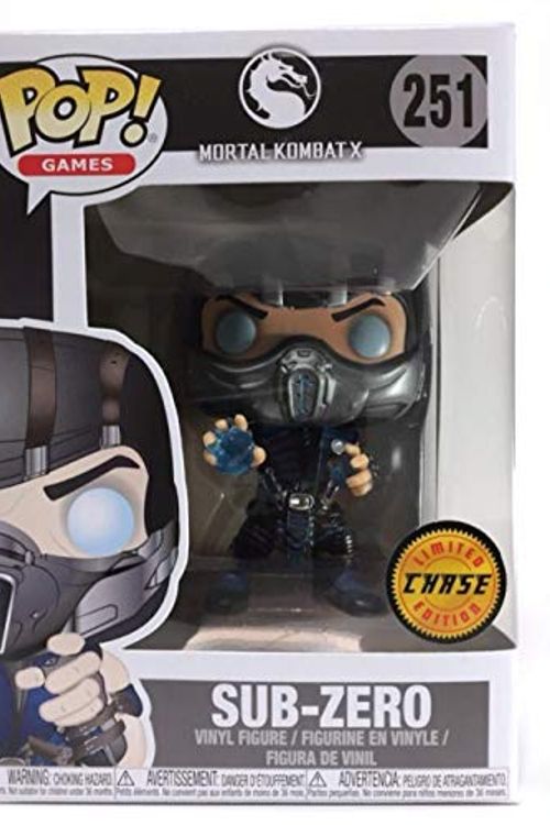 Cover Art for 0020464212511, Funko Mortal Kombat Sub-Zero Pop Chase Vinyl Figure #251 Limited Edition by Funko