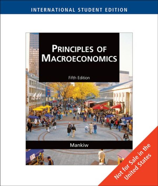 Cover Art for 9780324594669, Principles of Macroeconomics by Mankiw