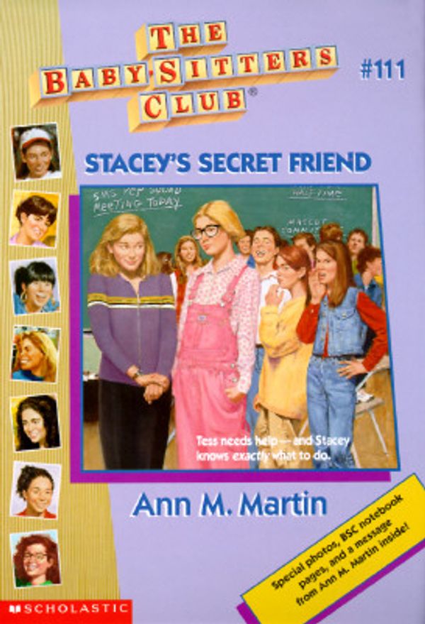 Cover Art for 9780590059893, Stacey's Secret Friend (Baby-Sitters Club) by Ann M. Martin
